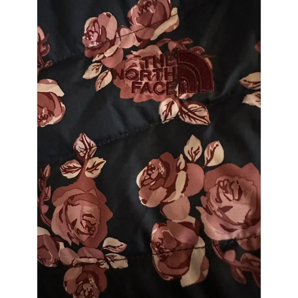 The North Face Women's Flare Down Jacket Urban Navy Floral Print Sz SP $160 - Picture 11 of 15